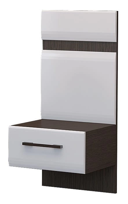 Тумба Прикроватная с Надстройкой Ницца (Ш-400 × В-900 × Г-440 мм)/Разные Цвета
