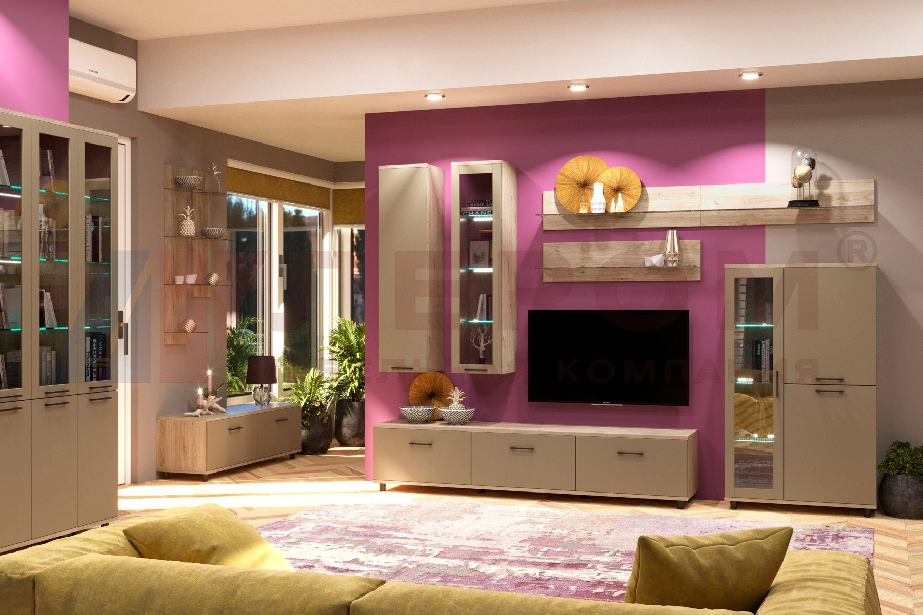 Грейс композиция 8 (В 2086, Ш 3150, Г 442 мм)