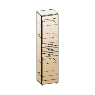 Камелия Шкаф для одежды и белья ШК-2645