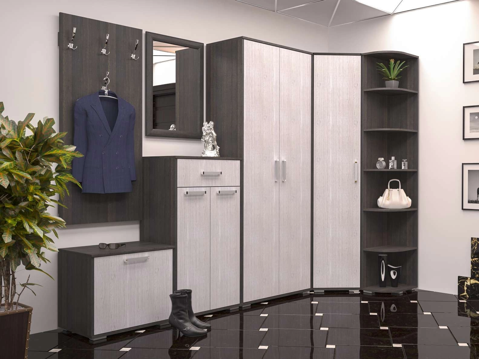 Прихожая Вернисаж Вариант-4