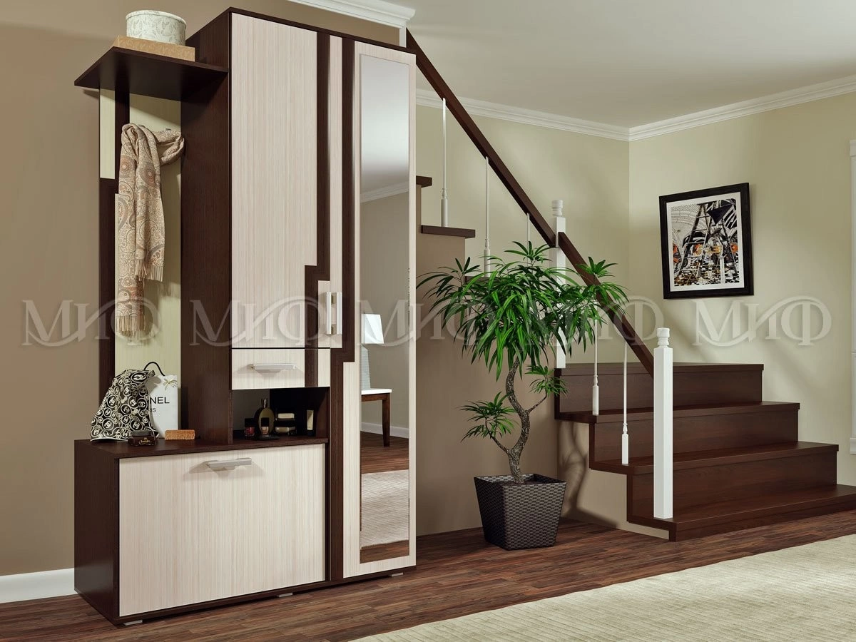 Прихожая Леон Венге/Дуб Беленый