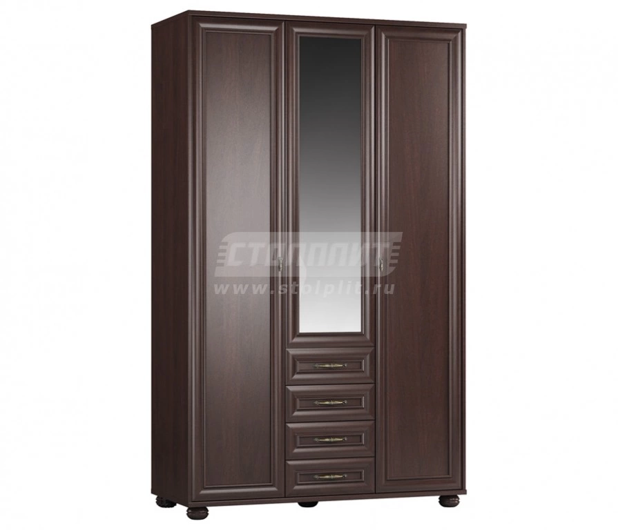 Верди СБ-1437 Шкаф 3-х Дверный