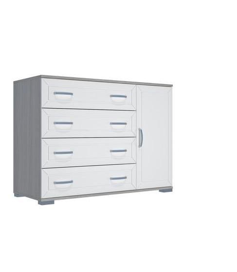 Комод МДФ №4 Венге/Клен Светлый (Ш-1100 × В-810 × Г-445)