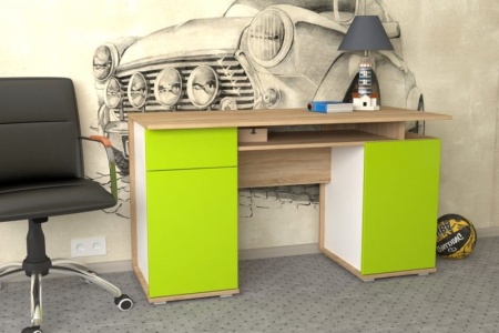 Письменный стол Мебелеф-13 (ящик слева)