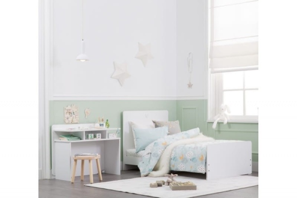 Кроватка-трансформер "Baby Cotton" с полками