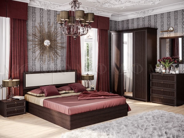 Спальный Гарнитур Элит-2 МДФ №2/Разные Цвета