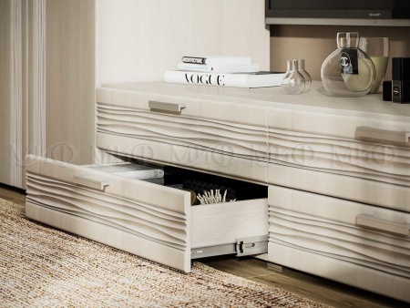 Гостиная Арт МДФ №3 (Ш-3306 x В-2150 x Г-378 мм)/Разные Цвета