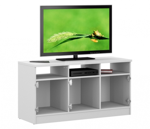 Тумба ТВ Медея СБ-2495 Белый/Ш-1200 X В-620 X Г-440 мм