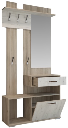 Прихожая Смайл-2 (Ш-1000 × В-2116 × Г-350 мм)/Разные Цвета