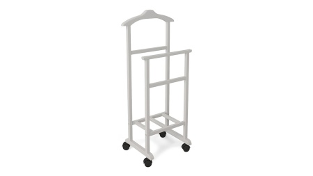 Вешалка Напольная Белая Матовая (Ш-460 мм x В-1060 мм x Г-340 мм)