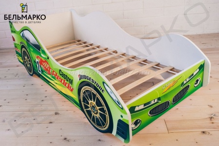 Детская кровать-тачка ВИХРЬ