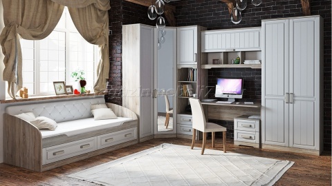 Набор мебели для детской комнаты «Прованс» №2 ГН-223.102