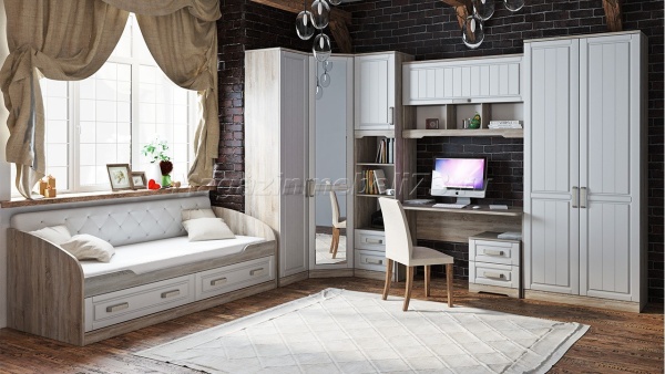 Набор мебели для детской комнаты «Прованс» №2 ГН-223.102