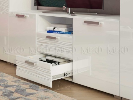 Гостиная Арт МДФ №3 (Ш-3306 x В-2150 x Г-378 мм)/Разные Цвета