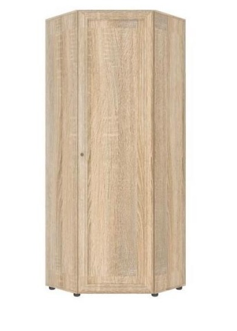 Шкаф Угловой Оскар-7А Дуб Сонома (Ш-769*В-2088*Г-769 мм)