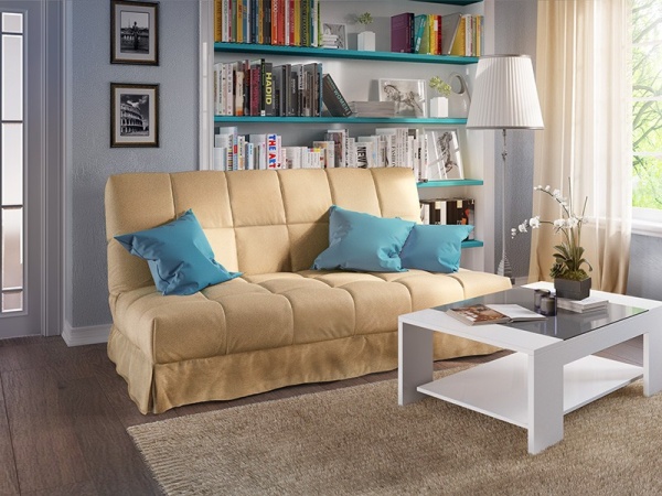 Диван Ника Прямой, Дизайн Nice Однотонный