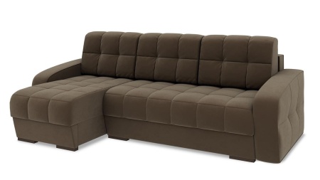 Диван Угловой Аспен Т1 Разные Цвета/Д-2580 х Ш-1620 х В-830 мм