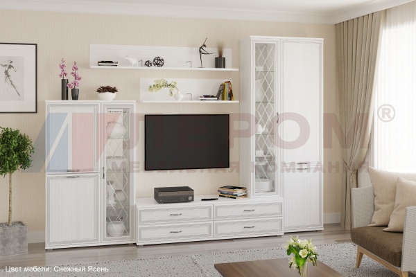 Гостиная-Стенка Карина-12 (В-2224 х Ш-3060 х Г-448 мм)