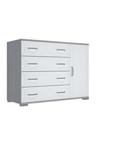 Комод МДФ №4 Венге/Клен Светлый (Ш-1100 × В-810 × Г-445)