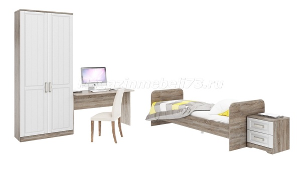 Набор мебели для детской комнаты «Прованс» №1 ГН-223.101