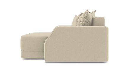 Диван Угловой Люксор Slim Т1 Разные Цвета/Д-2330 х Ш-1650 х В-830 мм