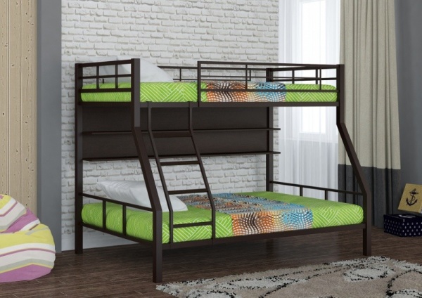 Двухъярусная кровать "Гранада 1" с полкой