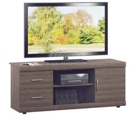 Тумба ТВ Монако СБ-2136 Дуб Сонома Трюфель/Ш-1320 X В-540 X Г-440 мм