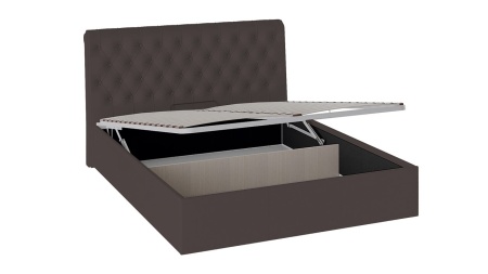 Кровать «Скарлет» с мягким изголовьем и подъемным механизмом/Разные Цвета и Размеры