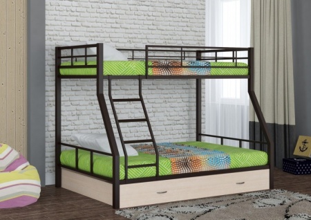 Двухъярусная кровать "Гранада 1" с ящиком