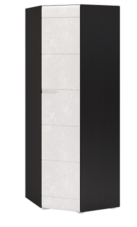 Гостиная Бостон-1/3 Венге/Бетон Белый (Гостиная Ш-3116+1516 + Шкаф-1500 мм x В-2000 мм x Г-450 мм)