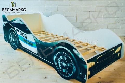 Детская кровать-тачка ФСБ